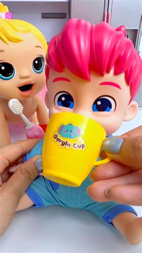 ASMR Unboxing Minnie Mouse & Bebefinn Toy Set | Satisfying Toy ASMR #shorts