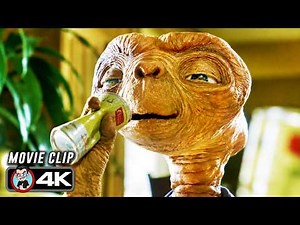 When An Alien Discovers Beer | E.T. THE EXTRA-TERRESTRIAL (1982) Movie CLIP 4K