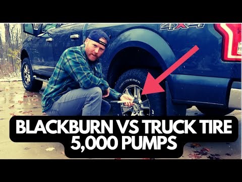 Blackburn Bike Pump vs Truck Tire. I Wasn’t Ready For This.