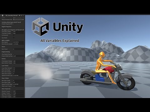 All Unity Bike Physics Variables Explained