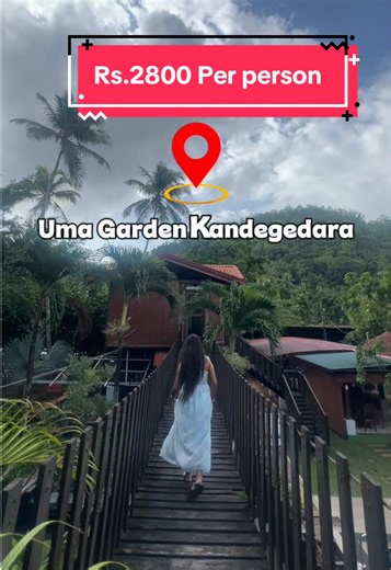 #colombo අවට Budget Day out එකක් යමුද 😍2800 ට Day Out එකක් , luxury villas , Unlimited buffet , Pool access , මේ හැමදේම එක්ක ඔයාලට full enjoy කරන්න පුලුවන් 🥰 📍@Uma_Garden_Hotel_Kandegedara #dayout #travelplaces #srilankan_tik_tok🇱🇰 #creatorsearchinsights