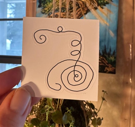 Biogeometry Sticker: Skin 5 - Etsy