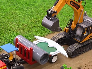 266K views · 3.7K reactions | diy mini truck an excavator making home pipe bridge science project part 2‪ #diy​ #mini #truck​ #excavator​ #tractor​ #bridge​ #usa #newyork | Animation Motivation | Facebook