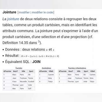 #algèbrerelationnel #database #produitcartesien