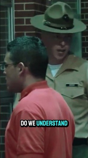 Face-to-Face With Fear: Recruits Meet Their Drill Instructor #marines #army #military #navy #usmc