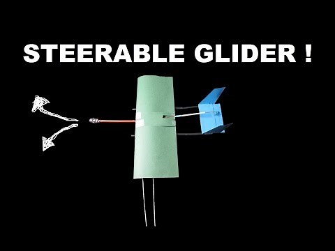 How to make a Line Controlled Glider that is Steerable
