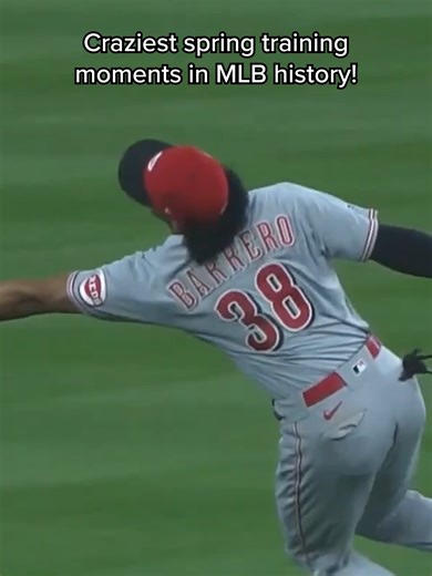 CRAZIEST SPRING TRAINING MOMENTS IN MLB HISTORY | fun baseball moments