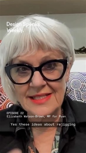 ArchitectureAu on Instagram: "In this episode of Design Speaks Weekly, @elizabethwatsonbrown shares insights on practice, politics and the role architecture can play in shaping housing that is both affordable and desirable. As an established architect and a member of the Australian Greens, Elizabeth is a strong advocate for the built environment – particularly when it comes to sustainability and social equity. Episode 22 is out now on all major podcast platforms (link in bio). Design Speaks Week
