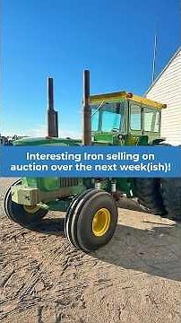 End of year auctions always bring cool tractors out of the woodwork!