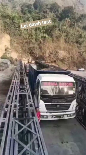 Siaha leh Tipi ferry inkar, Tisopi leidawh chu load test a ni. #reelsviralシfb #viralvideo