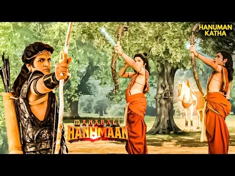 Will Shatrughna win this fierce battle against Luv and Kush? | Sankatmochan Hanuman | Lord Shiva ...