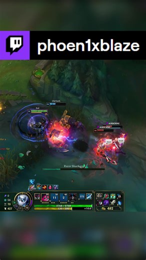 Bring Back Prowler's Claw for League of Legends | Zed #PhoenixBlaze