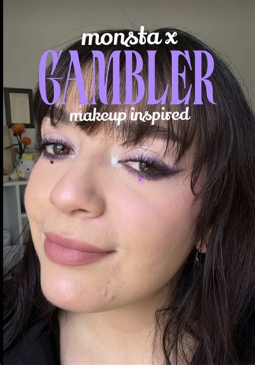 Gambler-Inspired Makeup for MONSTA X Concerts in Mexico