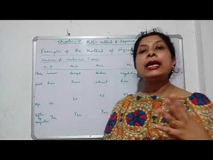 H. S. 2 nd year, Example of Method of Agreement, chapter-4.