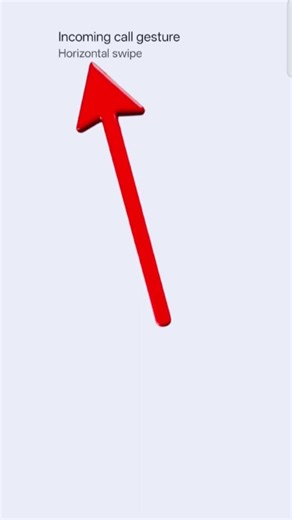 How To Change Incoming Call Gesture On Android Mobile #shorts​ #youtubeshorts​ #mobile