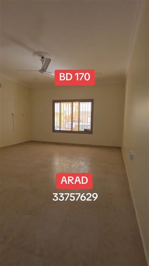 Al Waleed Homes Bahrain on Instagram‎: "Location: Arad Rent BD 170 Exclusive without electricity • 2 Bedroom Unfurnished Flat for Rent • Ground Floor • 2 Bathrooms • Living Hall • Closed Kitchen • Lift • Car Parking Please call our RERA Certified Manager (License No. PM202005/0143) 📱+973 33757629 📱Direct whatsapp https://wa.me/97333757629 Al Waleed Homes Co. W.L.L. شركة منازل الوليد Email: abuwaleed.property@gmail.com Facebook: https://www.facebook.com/abuwaleed.propertybahrain/ Instagram: htt