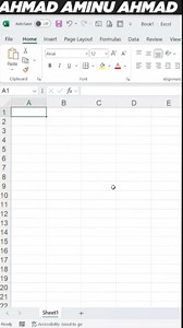 163 reactions · 9 comments | How to Create Serial Number in Excel. | Ahmad Aminu Ahmad | Facebook