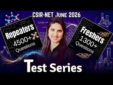CSIR NET June 2026 Preparation Chemistry | CSIR NET Chemical Science |CSIR NET Chemistry Test Series