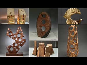 Wood Abstract Sculpture