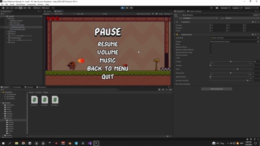 Unity 2D Platformer for Complete Beginners - #15