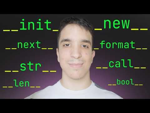 Los MÉTODOS MÁGICOS (Dunder Methods) que TIENES que CONOCER | Python POO