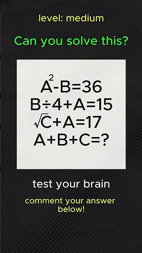 155.Can you solve this? #maths #logicalstation #puzzle #braintestsolution #brainteaser #mathematics