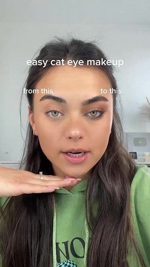 Easy Cat Eye Makeup Tutorial for Soft Glam Look