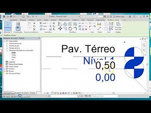 REVIT 2018 - AULA 3 - Iniciando projeto com template, Criando níveis
