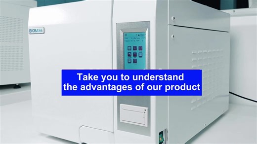 BIOBASE Table Top Autoclave Class B Series 23L High-efficiency Ultimate Vacuue Table Top Autoclave for Laboratory