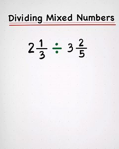 629K views · 19K reactions | Learn How to Divide Mixed Numbers  #math #fractions #teachergon #mathtutor #mathisfun | Ako si Teacher Gon | Facebook