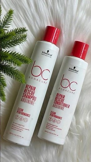Schwarzkopf Bonacure Repair Rescue Shampoo and Conditioner #review