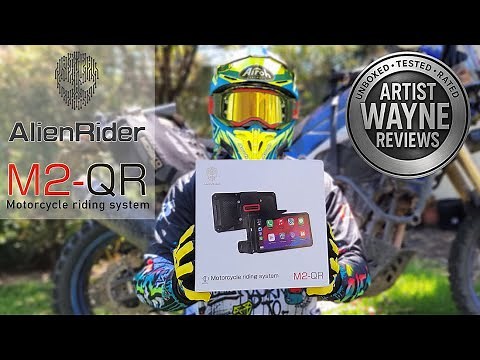 AlienRider M2-QR Motorcycle Riding System Review – The Artist Wayne Pressure Test!
