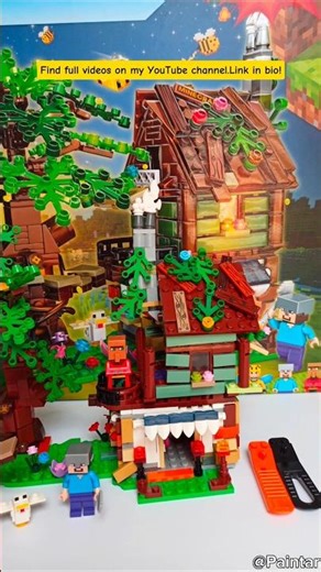LEGO MINECRAFT (treehouse & Minifigures)