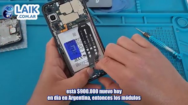 How do I know if the module I replaced is original? | Samsung A34 module replacement