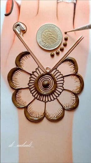 Easy And Simple Mehndi Design || Mehndi Design || Beautiful Mehndi Design #mehndi #skmehandi