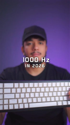 1000Hz Keyboard in 2026 vs Caps Only in 1874 ⌨️