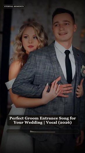 Perfect Groom Entrance Song for Your Wedding | Vocal (2026) #shorts
