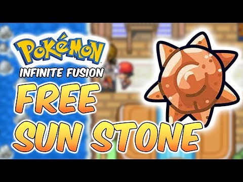 Where to get a Sun Stone in Pokemon Infinite Fusion (Vermilion City) #infinitefusion