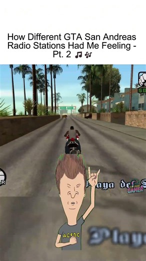 How Different GTA San Andreas Radio Stations Had Me Feeling – Pt. 2🎶 #gta#gtasanandreas