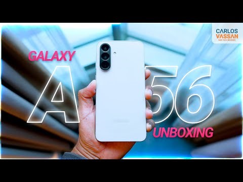 SAMSUNG Galaxy A56 | Unboxing in Spanish