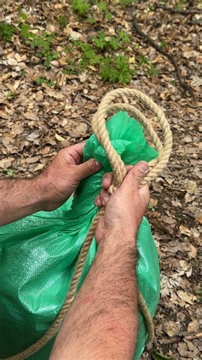Best Way to Make a Backpack from Everyday Materials! #survival #skills