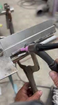 Spot welds using the TIG