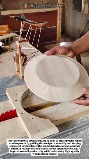 Perfect Circle Wood Cutting Jig for Fast and Accurate Woodworking