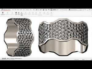 Exercise 27: How to make 'Leaf Pattern on Ring' in Solidworks 2018