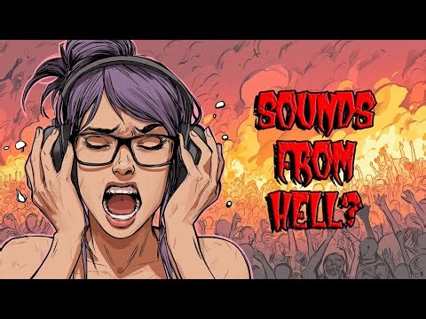 Sounds From Hell - Parabolic Mic Captures Terrifying Hellscape Sounds! #scream #hell #moan #evil