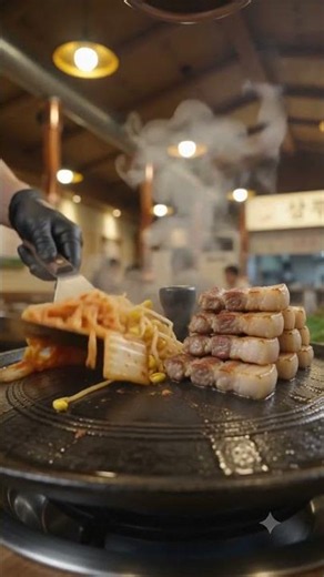 장승배기 맛집 삼뚜껑 솥뚜껑 삼겹살집!! 직원이 직접 구워드립니다.!! #장승배기맛집 #맛집 #삼겹살