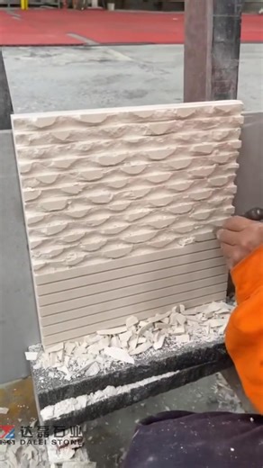 Hand Split Special Texture Limestone Tile for Wall Decor We supply a large selection of natual stone products to suit your project. Please contact us for any project of natural stone. culturedstone@daleistone.com http://daleiculturedstone.com #limestone #wallstone #stonework #wallcladding #flagstone #naturalstone #buildingmaterial #interior #exterior #stone #exteriorstone #stonepanel #walldesign #marble #DL #reels | Dalei-Culture Stone