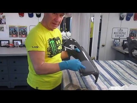 HOW TO PREPARE CARBON FIBER PARTS FOR HIGH GLOSS FINISHING.