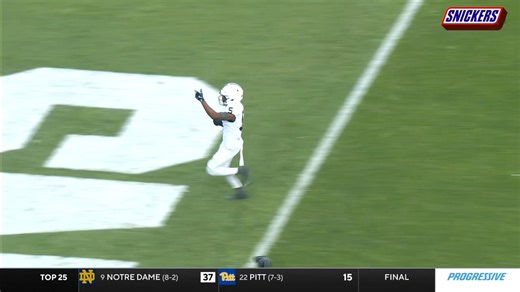 This week's SNICKERS Most Satisfying play of the game goes to Ethan Grunkemeyer's long touchdown pass to Devonte Ross in the Penn State Football win over Michigan State. SNICKERS Satisfies. #WeAre x SNICKERS | Penn State Nittany Lions