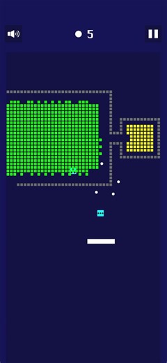 Many bricks 🧱 two squares ASMR arcade game#retro